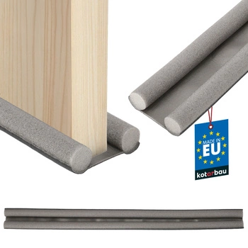 Pena pod dvere odhlučňujúca 30 mm 95 cm sivá