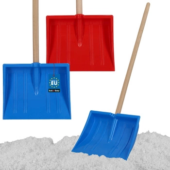 Detské lopaty na sneh modrá červená sada 2 ks.