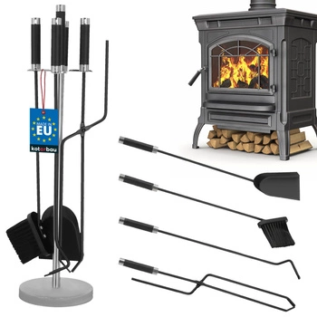 Súprava krbového sporáka závesné kliešte kefa