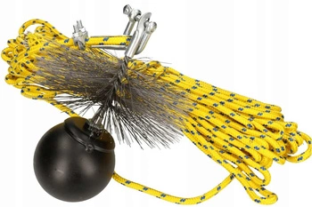 Súprava na čistenie komínov 175 mm 5 m