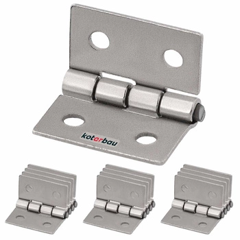 Opletený záves 20 mm nikel sada 12 ks.