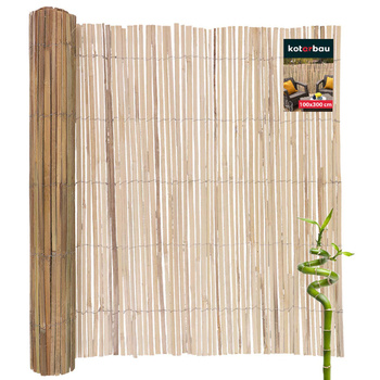bambusová rohož na záhradný kryt balkón terasa plot 100x300 cm